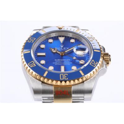 EWF Submariner 41 126613LB A3235 Automatic Mens Watch TT YG Ceramic Blue Dial 904L OysterSteel Bracelet Best Edition