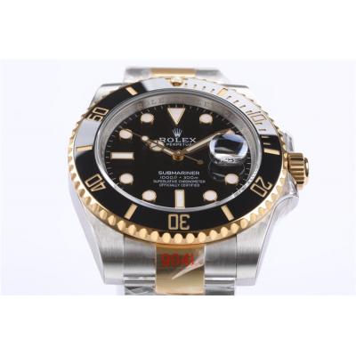 EWF Submariner 41 126613LN A3235 Automatic Mens Watch TT YG Ceramic Black Dial 904L OysterSteel Bracelet Best  Edion