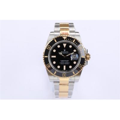 EWF Submariner 41 126613LN A3235 Automatic Mens Watch TT YG Ceramic Black Dial 904L OysterSteel Bracelet Best  Edion