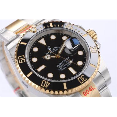 EWF Submariner 41 126613LN A3235 Automatic Mens Watch TT YG Ceramic Black Dial 904L OysterSteel Bracelet Best  Edion