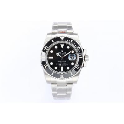 EWF V2 Submariner 40 116610LN A3135 Automatic Mens Watch Ceramic Bezel Black Dial 904L OysterSteel Bracelet Best Edition