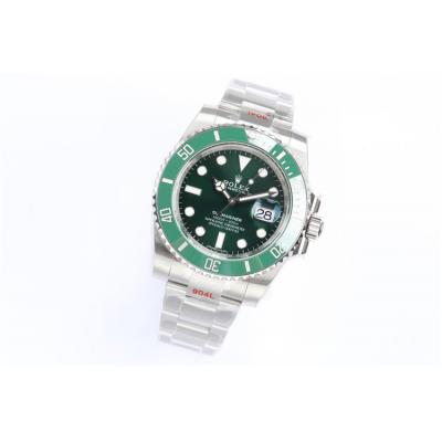 EWF V2 Submariner 40 116610LV A3135 Automatic Mens Watch Ceramic Bezel Green Dial 904L OysterSteel Bracelet Best Edition