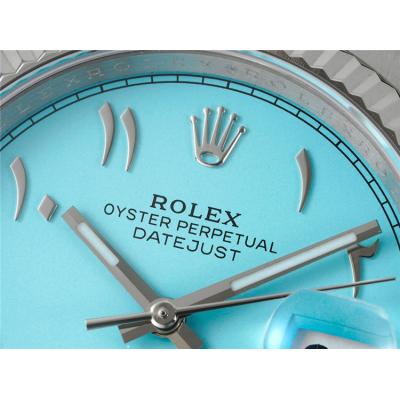 Datejust 36 126234 A3235 Automatic Unisex Watch Best Edition DIWF Tiffany Blue Arabic Dial 904L Jubilee SS Bracelet