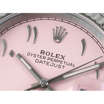 Datejust 36 126234 A3235 Automatic Unisex Watch Best Edition DIWF Pink Arabic Script Dial 904L Jubilee Steel Bracelet