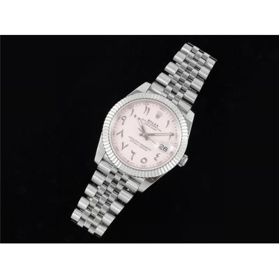 Datejust 41 126334 A3235 Automatic Mens Watch Best Edition DIWF Pink Arabic Script Dial 904L Jubilee Steel Bracelet