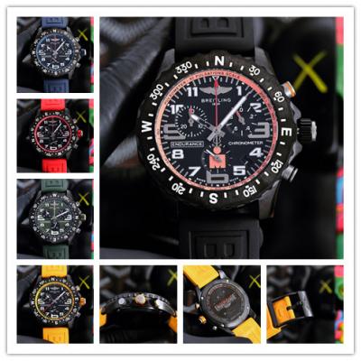 Replica Professional Japan Quartz Chronograph Movement Mens Watch Black Dial Rubber Strap A C133