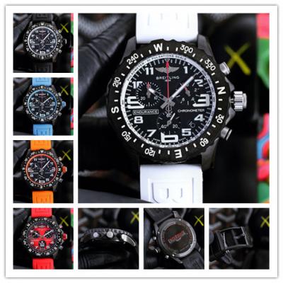 Replica Professional Japan Quartz Chronograph Movement Mens Watch Black Dial Rubber Strap B C133