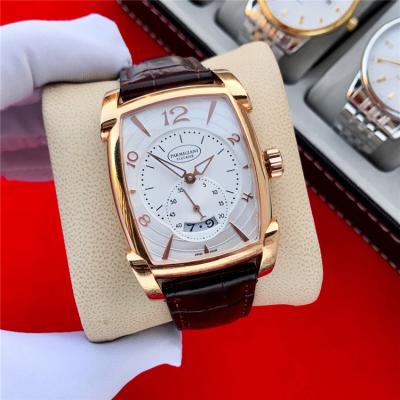 Replica Tonda A21j Automatic Movement Mens Watch White Dial Leather Strap E68