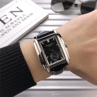 Replica Gondolo A21j Automatic Movement Mens Watch Black Dial Leather Strap A E02