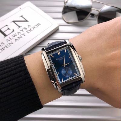 Replica Gondolo A21j Automatic Movement Mens Watch Black Dial Leather Strap A E02