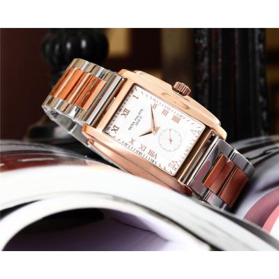 Replica Gondolo A21j Automatic Movement Mens Watch Black Dial Two Tone Rose Gold B E13