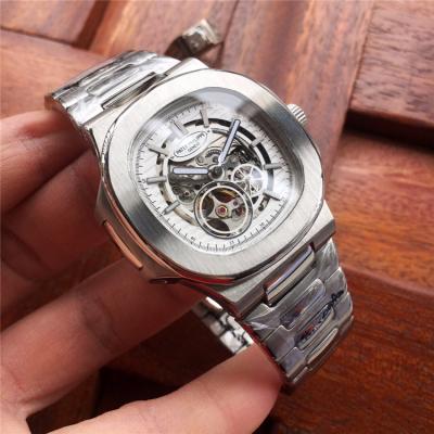 Replica Nautilus Japan Miyota 8215 Automatic Movement Mens Watch Skeleton Dial Stainless Steel B E14