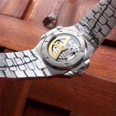 Replica Nautilus Japan Miyota 8215 Automatic Movement Mens Watch Skeleton Dial Stainless Steel B E14