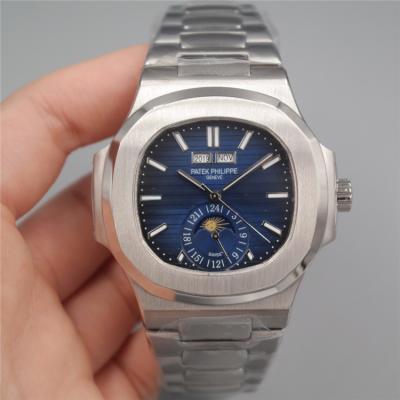 Replica Nautilus A21j Automatic Movement Mens Watch Blue Dial Stainless Steel K E18