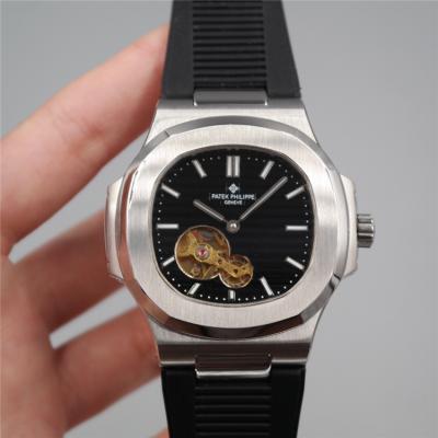 Replica Nautilus A21j Automatic Movement Mens Watch White Dial Rubber Strap D E20