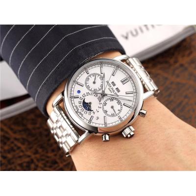 Replica Grand Complications A21j Automatic Movement Mens Watch White Dial Stainless Steel B E28