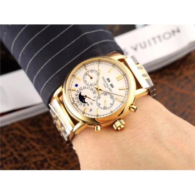 Replica Grand Complications A21j Automatic Movement Mens Watch White Dial Stainless Steel B E28