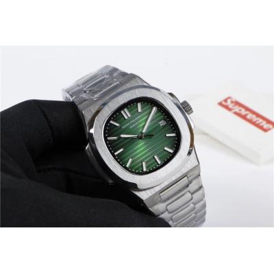 Replica Nautilus A21j Automatic Movement Mens Watch Green Dial Stainless Steel C E29