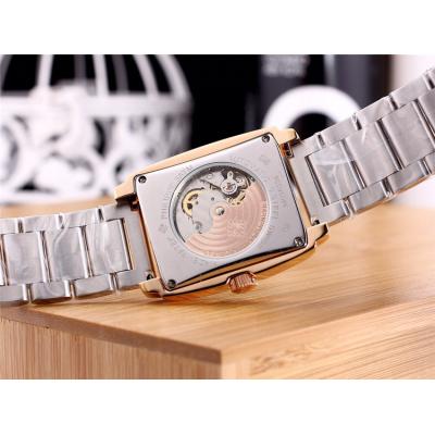 Replica Gondolo A21j Automatic Movement Mens/Womens Watch Black Dial Two Tone Rose Gold A E45