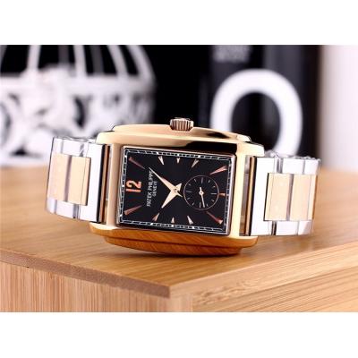 Replica Gondolo A21j Automatic Movement Mens/Womens Watch Black Dial Two Tone Rose Gold A E45