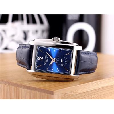 Replica Gondolo A21j Automatic Movement Mens/Womens Watch Blue Dial Leather Strap B E45