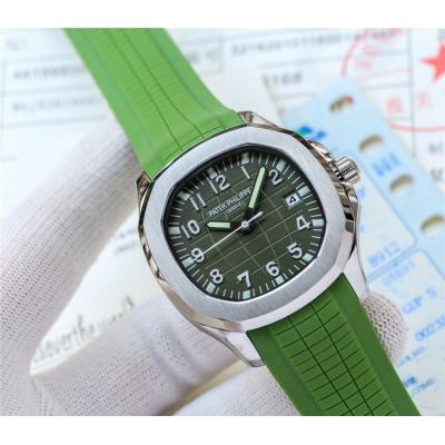 Replica Aquanaut A21j Automatic Movement Mens Watch Green Dial Rubber Strap A E49