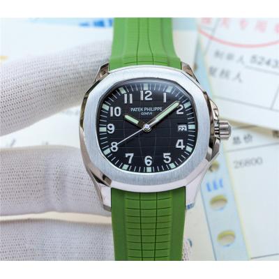 Replica Aquanaut A21j Automatic Movement Mens Watch Green Dial Rubber Strap A E49