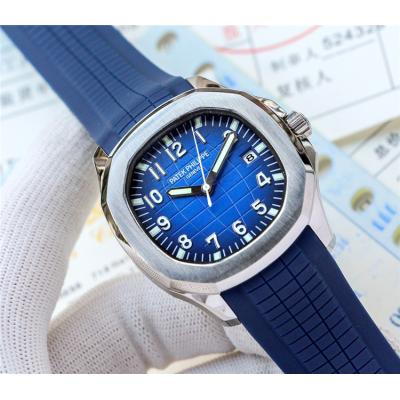 Replica Aquanaut A21j Automatic Movement Mens Watch Blue Dial Rubber Strap B E49