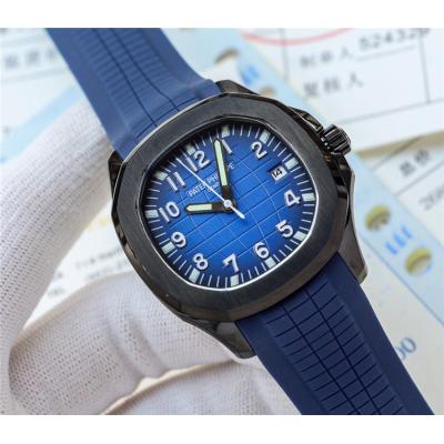 Replica Aquanaut A21j Automatic Movement Mens Watch Blue Dial Rubber Strap B E49