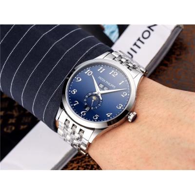 Replica Grand Complications A21j Automatic Movement Mens Watch Blue Dial Stainless Steel A E51