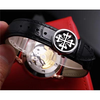 Replica Grand Complications Japan Miyota 8217 Automatic Mens Watch Starry Sky Dial Diamonds Case Leather Strap E60