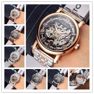 Replica Grand Complications A21j Automatic Movement Mens Watch Skeleton Dial Two Tone Rose Gold E69