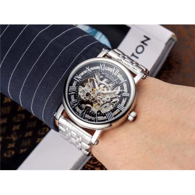 Replica Grand Complications A21j Automatic Movement Mens Watch Skeleton Dial Two Tone Rose Gold E69