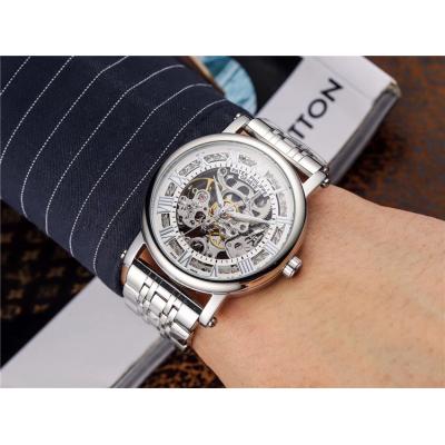 Replica Grand Complications A21j Automatic Movement Mens Watch Skeleton Dial Two Tone Rose Gold E69