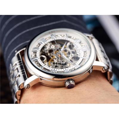 Replica Grand Complications A21j Automatic Movement Mens Watch Skeleton Dial Two Tone Rose Gold E69