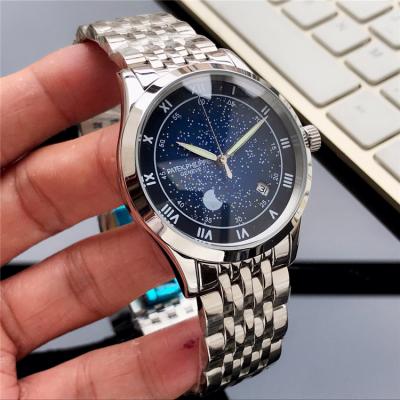 Replica Grand Complications A21j Automatic Movement Mens Watch Starry Sky Dial Rose Gold B E89