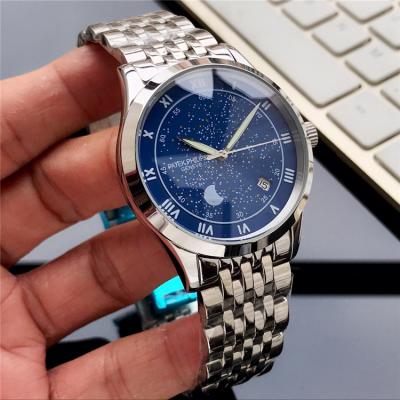 Replica Grand Complications A21j Automatic Movement Mens Watch Starry Sky Dial Rose Gold B E89