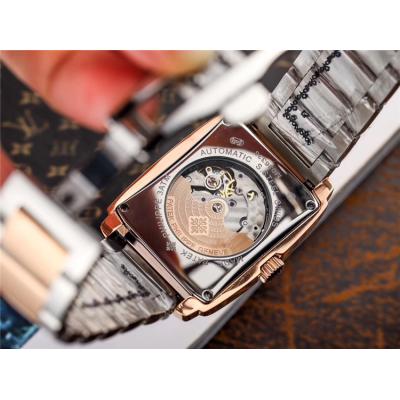 Replica Gondolo A21j Automatic Movement Mens Watch Silver Dial Two Tone Rose Gold A E90