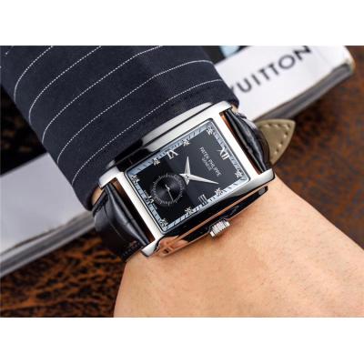 Replica Gondolo A21j Automatic Movement Mens Watch Black Dial Leather Strap B E90