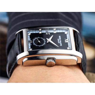 Replica Gondolo A21j Automatic Movement Mens Watch Black Dial Leather Strap B E90