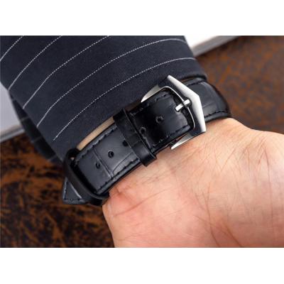 Replica Gondolo A21j Automatic Movement Mens Watch Black Dial Leather Strap B E90