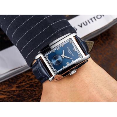 Replica Gondolo A21j Automatic Movement Mens Watch Black Dial Leather Strap B E90