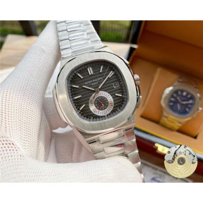 Replica Nautilus A21j Automatic Movement Mens Watch Gray Dial Stainless Steel D E96