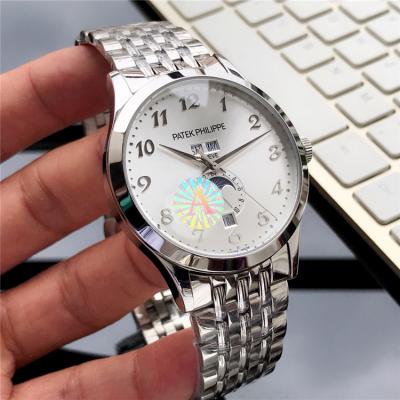 Replica Grand Complications A21j Automatic Movement Mens Watch Silver Dial Stainless Steel A E123