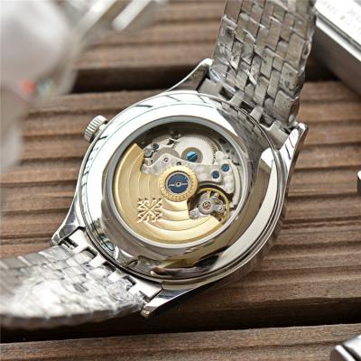 Replica Grand Complications A21j Automatic Movement Mens Watch Blue Dial Stainless Steel B E131