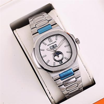 Replica Nautilus A21j Automatic Movement Mens Watch White Dial Stainless Steel C E150