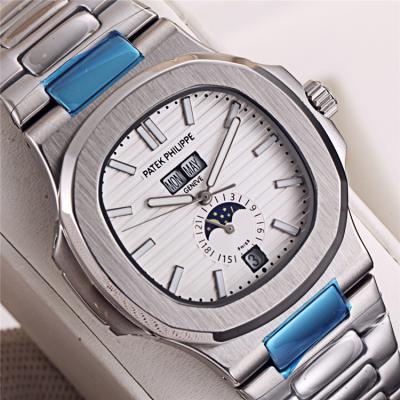 Replica Nautilus A21j Automatic Movement Mens Watch White Dial Stainless Steel C E150