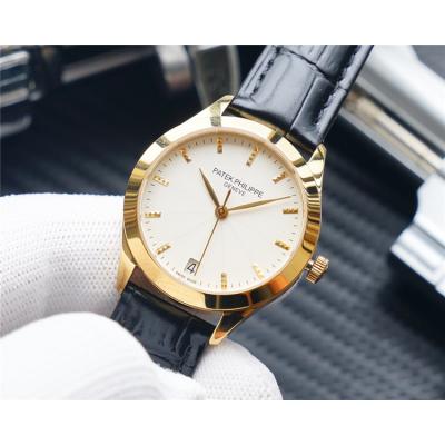 Replica Grand Complications A21j Automatic Movement Mens/Womens Watch White Dial Leather Strap E170