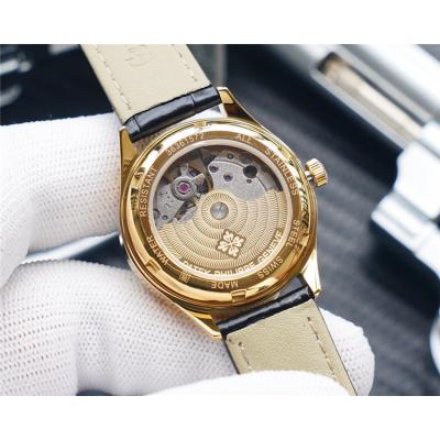 Replica Grand Complications A21j Automatic Movement Mens/Womens Watch White Dial Leather Strap E170