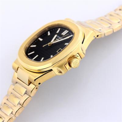 Replica Nautilus 324 Automatic Movement Mens Watch Blue Dial Two Tone Yellow Gold B E173